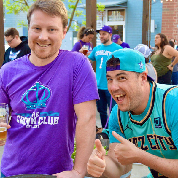 Crown Club members hyped up together