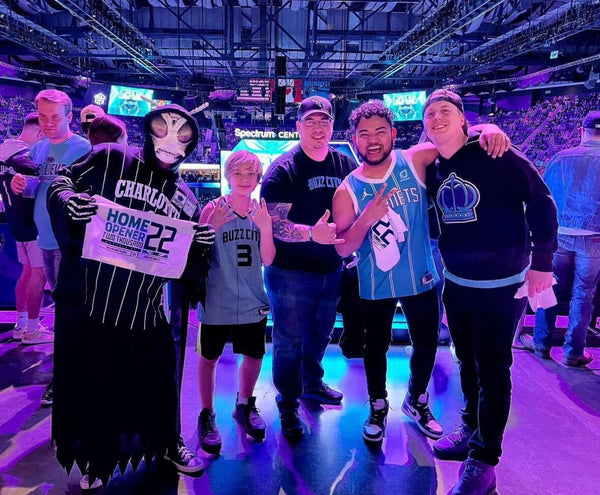 Crown Club members together before a game