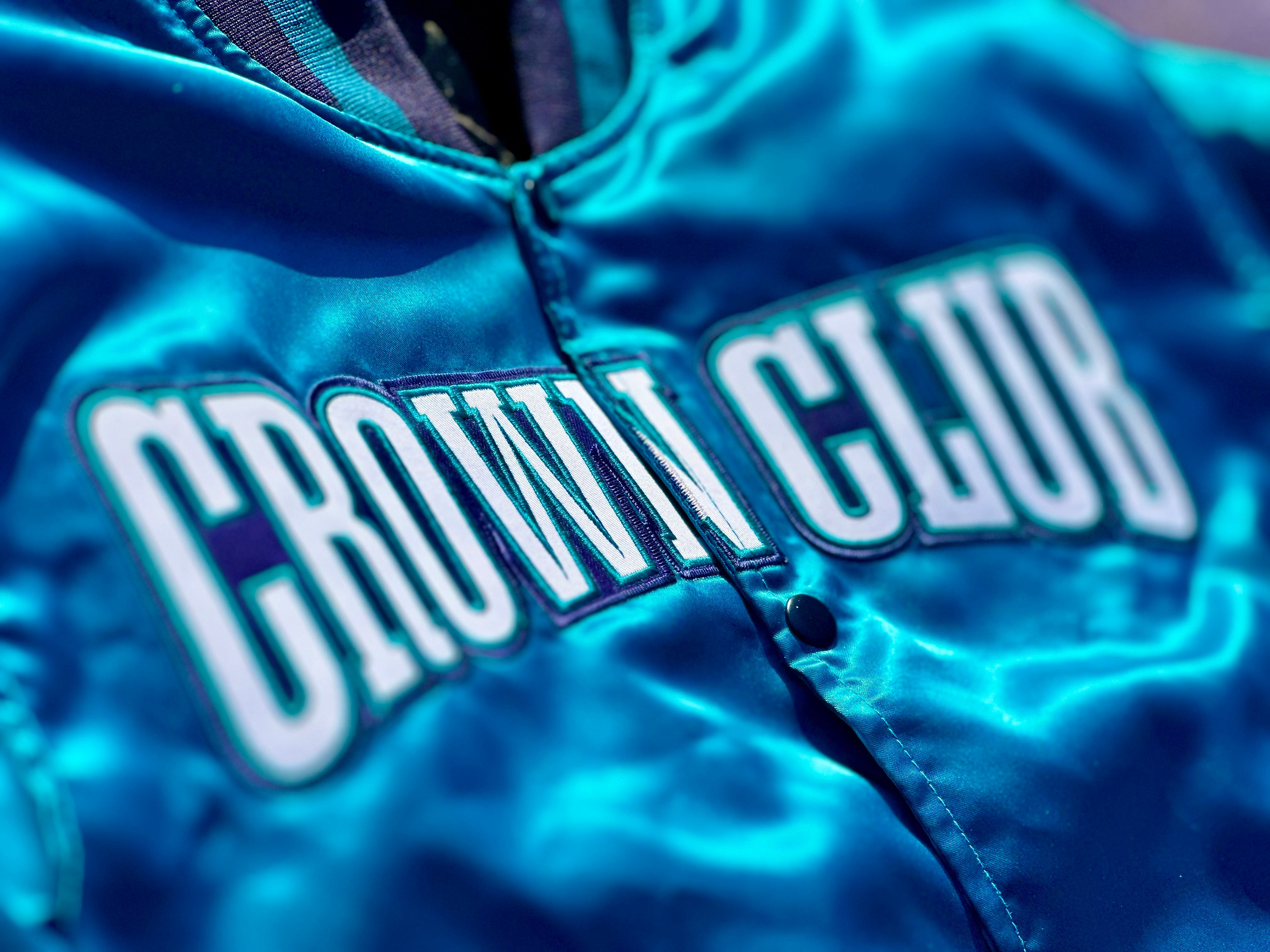PREORDER - Crown Club Satin Jacket
